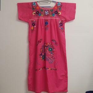 Mexican Embroidered Huipil